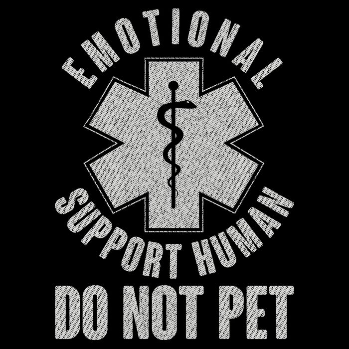 Funny Emotional Support Human Do Not Pet Wool Snapback Cap