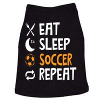 Funny Eat Sleep Soccer Repeat Player Coach Doggie Tank