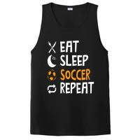 Funny Eat Sleep Soccer Repeat Player Coach PosiCharge Competitor Tank