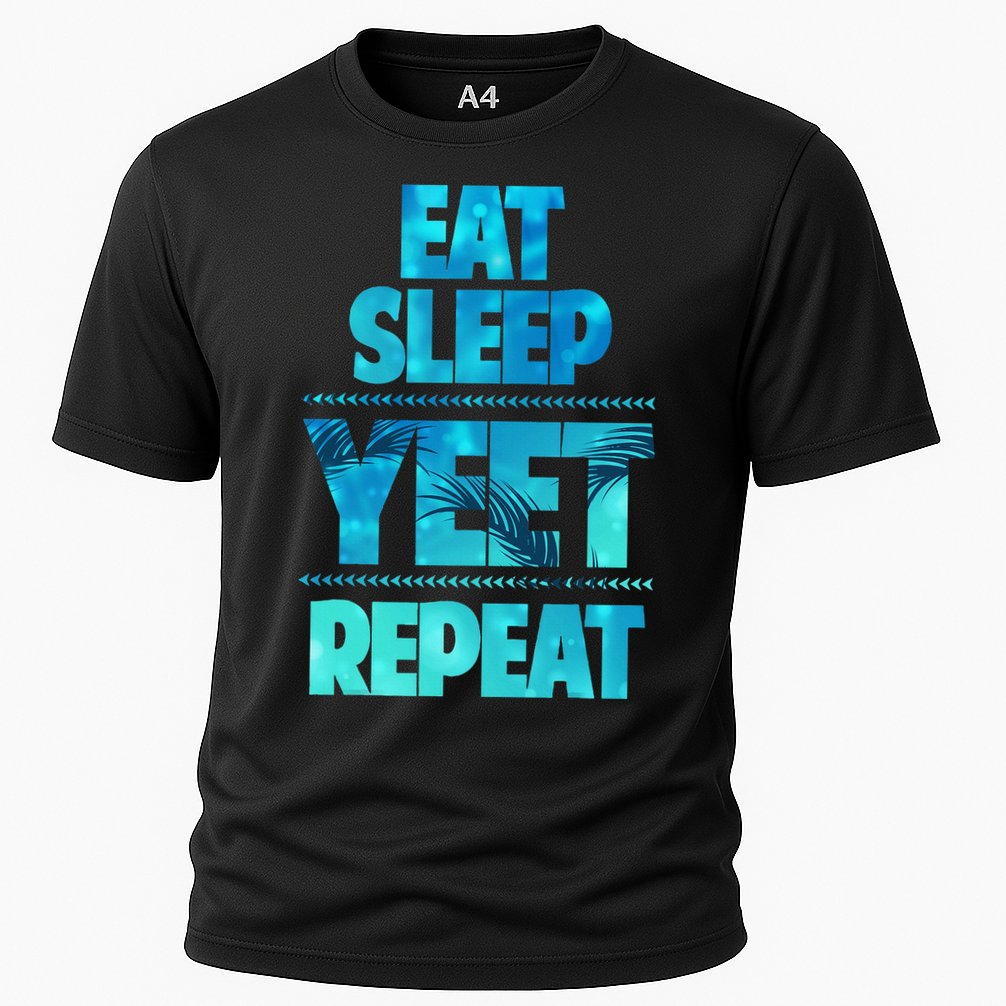 Funny Eat Sleep Yeet Repeat Performance Shirt