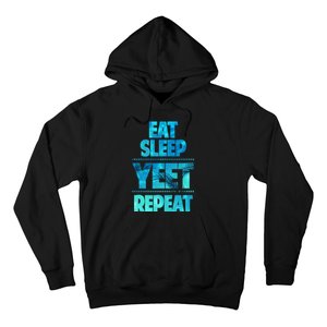 Funny Eat Sleep Yeet Repeat Hoodie