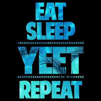 Funny Eat Sleep Yeet Repeat T-Shirt