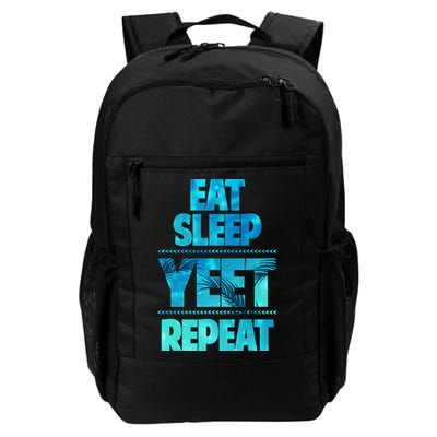 Funny Eat Sleep Yeet Repeat Backpack