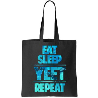 Funny Eat Sleep Yeet Repeat Bag