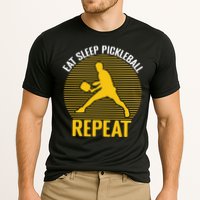 Funny Eat Sleep Pickleball Repeat Sport Gift Pickleball Player Cooling Performance Crew T-Shirt