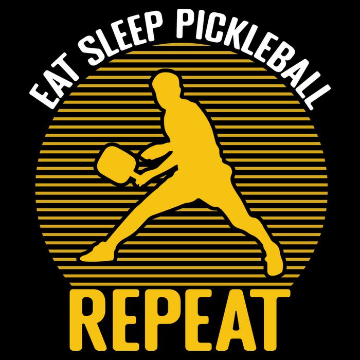 Funny Eat Sleep Pickleball Repeat Sport Gift Pickleball Player Baby Bodysuit