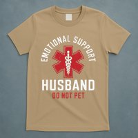 Funny Emotional Support Husband Do Not Pet T-Shirt