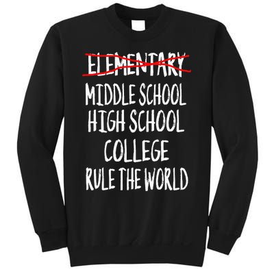 Funny Elementary School Graduation 6th Grade Graduation Sweatshirt