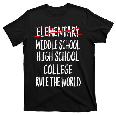 Funny Elementary School Graduation 6th Grade Graduation T-Shirt