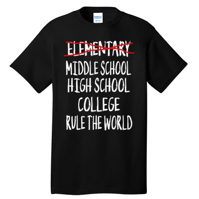 Funny Elementary School Graduation 6th Grade Graduation Tall T-Shirt