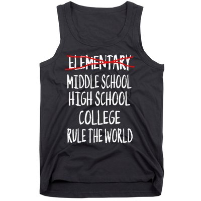 Funny Elementary School Graduation 6th Grade Graduation Tank Top