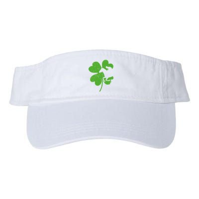 Funny Equestrian St Patricks Day Shamrock Horse Riding Owner Cool Gift Visor