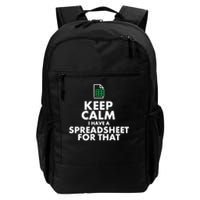 Funny Excel Spreadsheets Lover Gift Accountant Daily Commute Backpack