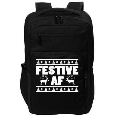 Festive AF Christmas Impact Tech Backpack