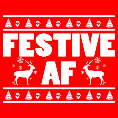 Festive AF Christmas T-Shirt