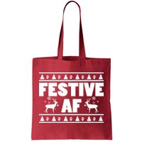 Festive AF Christmas Tote Bag