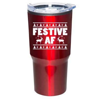 Festive AF Christmas Tumbler