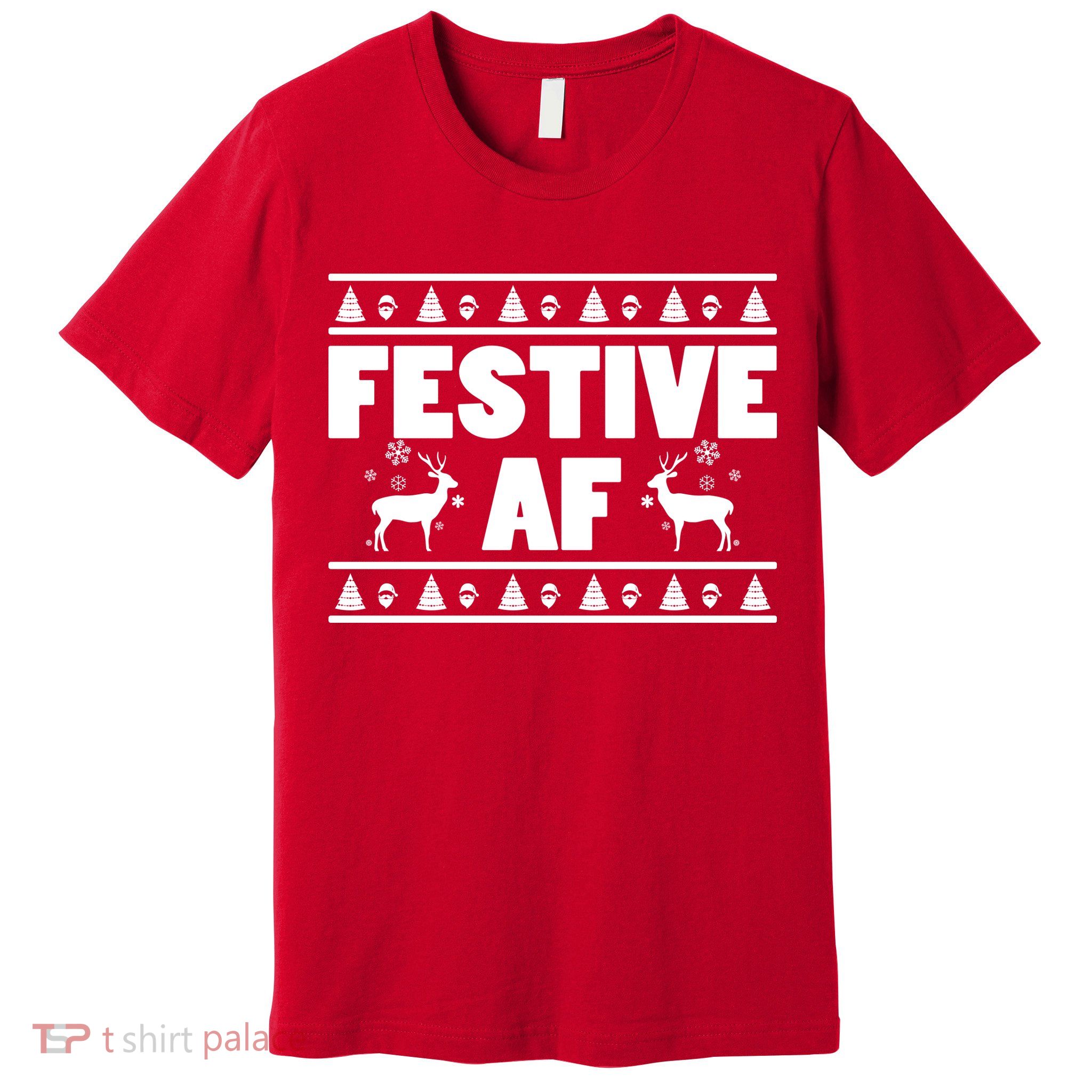 Festive AF Christmas Premium T-Shirt