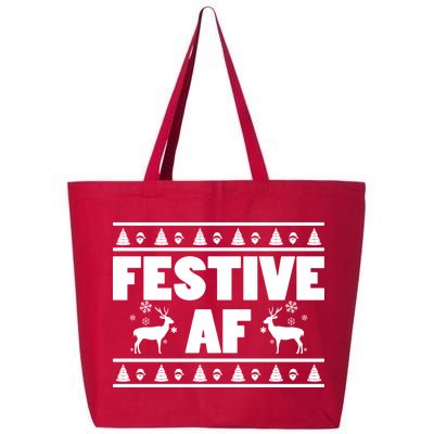 Festive AF Christmas 25L Jumbo Tote