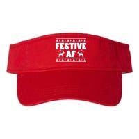 Festive AF Christmas Valucap Bio-Washed Visor