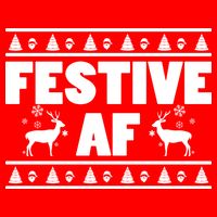 Festive AF Christmas Kids Sweatshirt