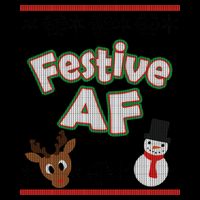 Festive AF Ugly Christmas Sweater Mug
