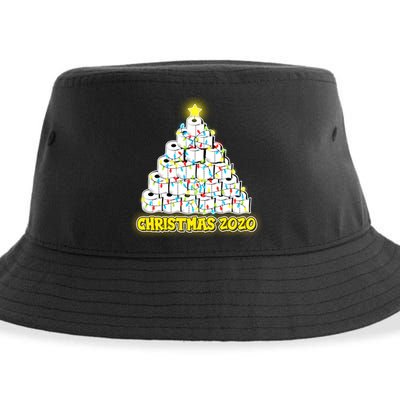 Festive Christmas Toilet Paper Tree Sustainable Bucket Hat