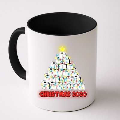 Festive Christmas Toilet Paper Tree Mug