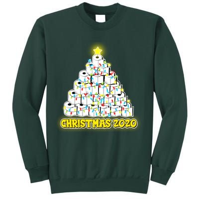 Festive Christmas Toilet Paper Tree Sweatshirt