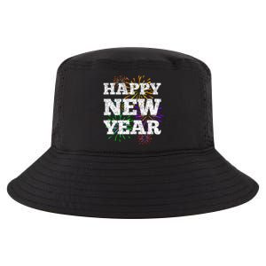 Festive Happy New Year Fireworks Cool Comfort Performance Bucket Hat