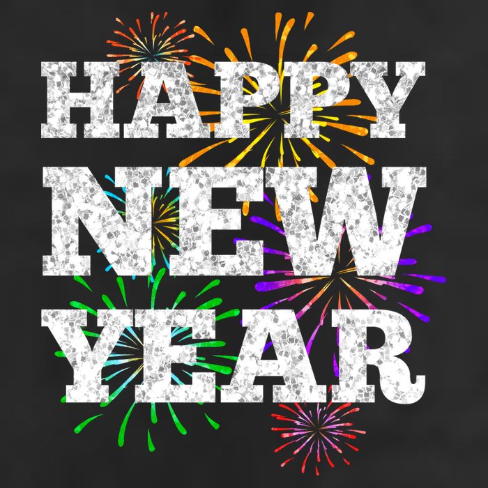 Festive Happy New Year Fireworks Cool Comfort Performance Bucket Hat