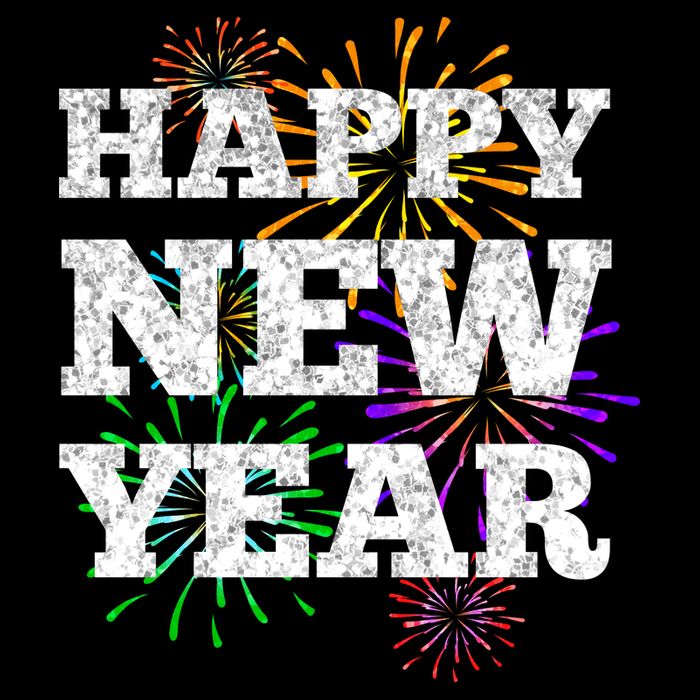Festive Happy New Year Fireworks Toddler T-Shirt