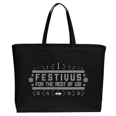 Festivus For the Rest of Us Cotton Canvas Jumbo Tote