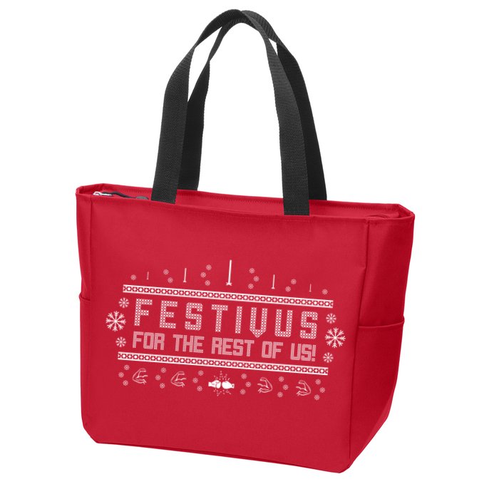 Festivus For the Rest of Us Zip Tote Bag