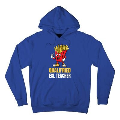 Funny Esl Teacher Pun Gift Tall Hoodie