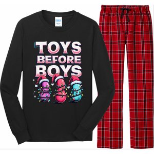 Funny Embarrassing Toys Before Fun Humour Long Sleeve Pajama Set