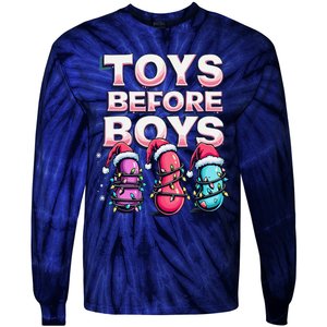 Funny Embarrassing Toys Before Fun Humour Tie-Dye Long Sleeve Shirt