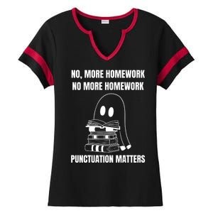 Funny English Teacher Ladies Halftime Notch Neck Tee