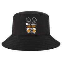Funny Easter This Bunny Hops On Beer Cool Comfort Performance Bucket Hat