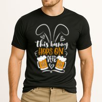 Funny Easter This Bunny Hops On Beer Cooling Performance Crew T-Shirt