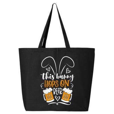 Funny Easter This Bunny Hops On Beer 25L Jumbo Tote