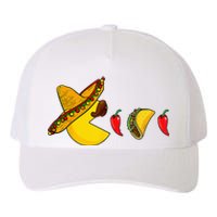 Funny Eating Tacos Cinco De Mayo Mexican Gamer Gaming Gifts Yupoong Adult 5-Panel Trucker Hat