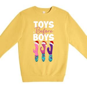 Funny Embarrassing Toys Before Boy Fun Adult Humour Premium Crewneck Sweatshirt