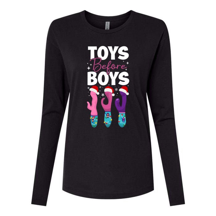 Funny Embarrassing Toys Before Boy Fun Adult Humour Womens Cotton Relaxed Long Sleeve T-Shirt