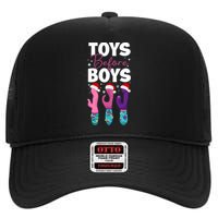 Funny Embarrassing Toys Before Boy Fun Adult Humour High Crown Mesh Back Trucker Hat