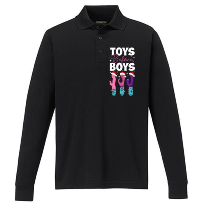 Funny Embarrassing Toys Before Boy Fun Adult Humour Performance Long Sleeve Polo