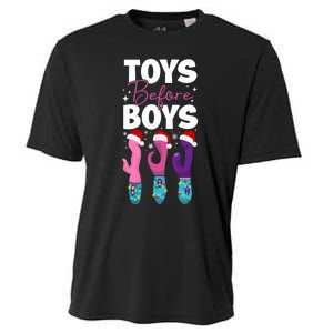 Funny Embarrassing Toys Before Boy Fun Adult Humour Cooling Performance Crew T-Shirt