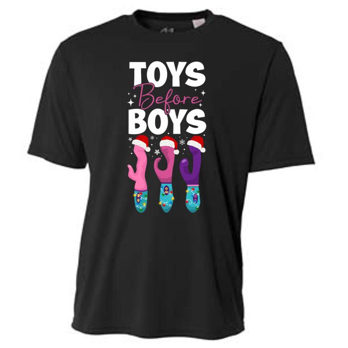 Funny Embarrassing Toys Before Boy Fun Adult Humour Cooling Performance Crew T-Shirt