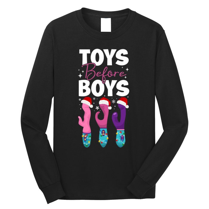 Funny Embarrassing Toys Before Boy Fun Adult Humour Long Sleeve Shirt