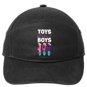 Funny Embarrassing Toys Before Boy Fun Adult Humour 7-Panel Snapback Hat